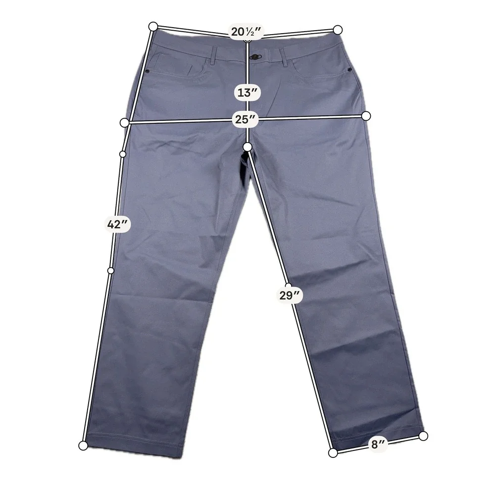 Public Rec Dealmaker 5-Pocket Pant Mens 40x30 (Fit 40x29) Navy Blue Modern Fit